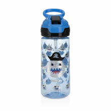 ＃O 晶透運動水杯(閃亮款-鯊魚)/鴨嘴_540ml
