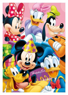 Mickey Mouse&Friends生日驚喜拼圖108片