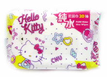 Kitty純水柔濕巾20抽36P*6=216PE1