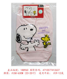 史努比-兩入女童三角褲 XL