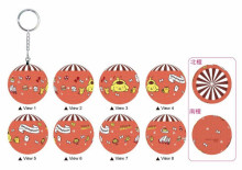 PomPomPurin【好友系列】屁股運動立體球型拼圖鑰匙圈24片