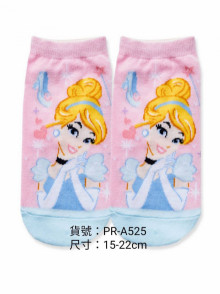 迪士尼公主系列直版襪15-22cm
