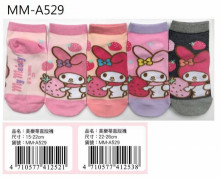 美樂蒂直板襪 22-26