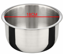 厚釜不銹鋼料理鍋18CM ESW-18ST