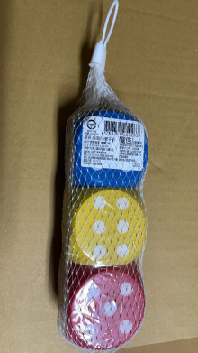 發泡3入骰子組