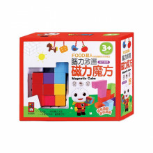腦力激盪磁力魔方-FOOD超人