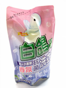 白鴿小蒼蘭洗衣精補充包2000G-粉