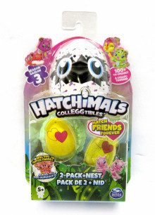 降Hatchimals-迷你寵物蛋S3-2入組