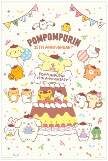 PomPomPurin生日蛋糕派對拼圖1000片
