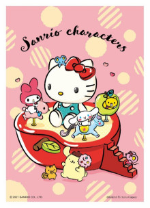 Sanrio characters【奇幻樂園系列】紅蘋果木馬拼圖108片