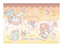 LittleTwinStars 夢幻棉花糖心形拼圖200片