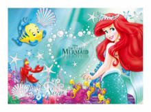 Disney Princess小美人魚(3)心形拼圖200片