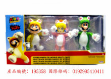 任天堂4吋3D世界貓咪裝3入
