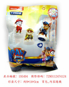 降+汪汪隊立大功電影印章公仔Paw Patrol