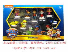 汪汪隊立大功電影印章公仔12入組Paw Patrol