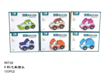 降-A6款汽車積木6672B/120P E4