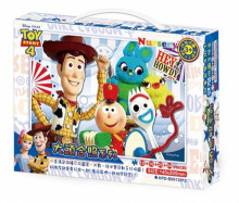 Toy story 4兒童益智4 in 1 進階拼圖手提盒(大頭合照系列)