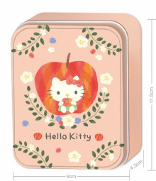 Hello Kitty【水果系列】蘋果鐵盒拼圖36片