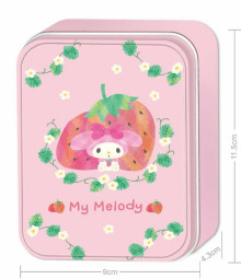 My Melody【水果系列】草莓鐵盒拼圖36片