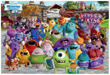 Monsters University怪獸大學 (1)拼圖1000片