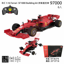*1:16 法拉利SF1000 Building kit 拼裝車-2.4G