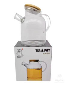 高硼珪玻璃過濾茶壺1800ml