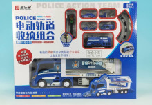 盒聲光收納車+小火車組