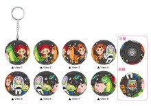 Toy story 4玩具總動員(5)立體球型拼圖鑰匙圈24片