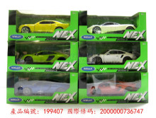 停用 1:24合金車6款24105/24089