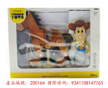 @玩具總動員系列牛仔滾輪積木