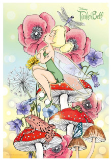 Tinker Bell 【花卉系列】奇妙仙子拼圖300片