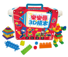忍者兔樂疊3D積木