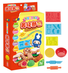 忍者兔安全小麥黏土：美味麵包