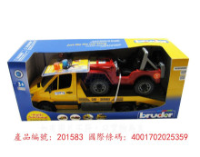 ＃O 德國Bruder MB L運輸車與越野車