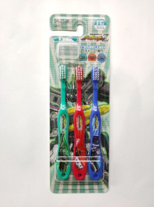 新幹線機器人附蓋牙刷3入組(3-5歲)140mm
