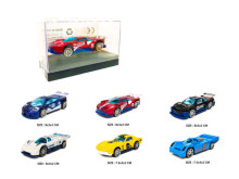 1:64合金賽車積木盒 6款混裝