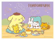Pompompurin布丁狗 星空茶點拼圖108片