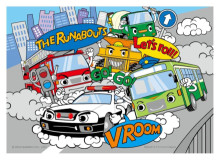 The Runabouts 樂跑小車 擁擠的日常拼圖108片