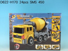 拼裝變形工程車D622-H170/170/172