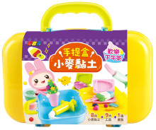 忍者兔手提盒小麥黏土:歡樂下午茶