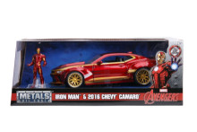 降-Marvel 1:24合金車+鋼鐵人公仔