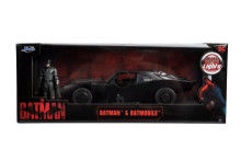 蝙蝠俠1:18合金車-The Batman 2022 聲光蝙蝠車+蝙蝠俠