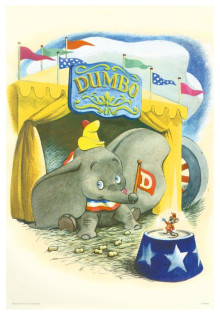 Dumbo 【典藏海報系列】小飛象拼圖300片