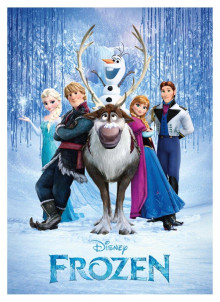 Frozen【典藏海報系列】冰雪奇緣拼圖520片