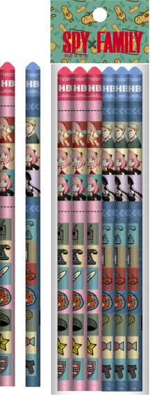 間諜家家酒6入木頭鉛筆