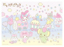 My Melody 美樂蒂 甜點列車拼圖520片