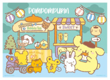 Pompompurin布丁狗 夜市美食拼圖520片