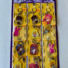 12入9壓克力鑰匙圈