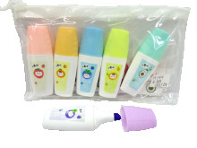 6入水果味MINI螢光筆 24排/盒 288排/箱