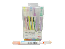 6入雙頭粉彩高光筆 24排/盒 288排/箱
